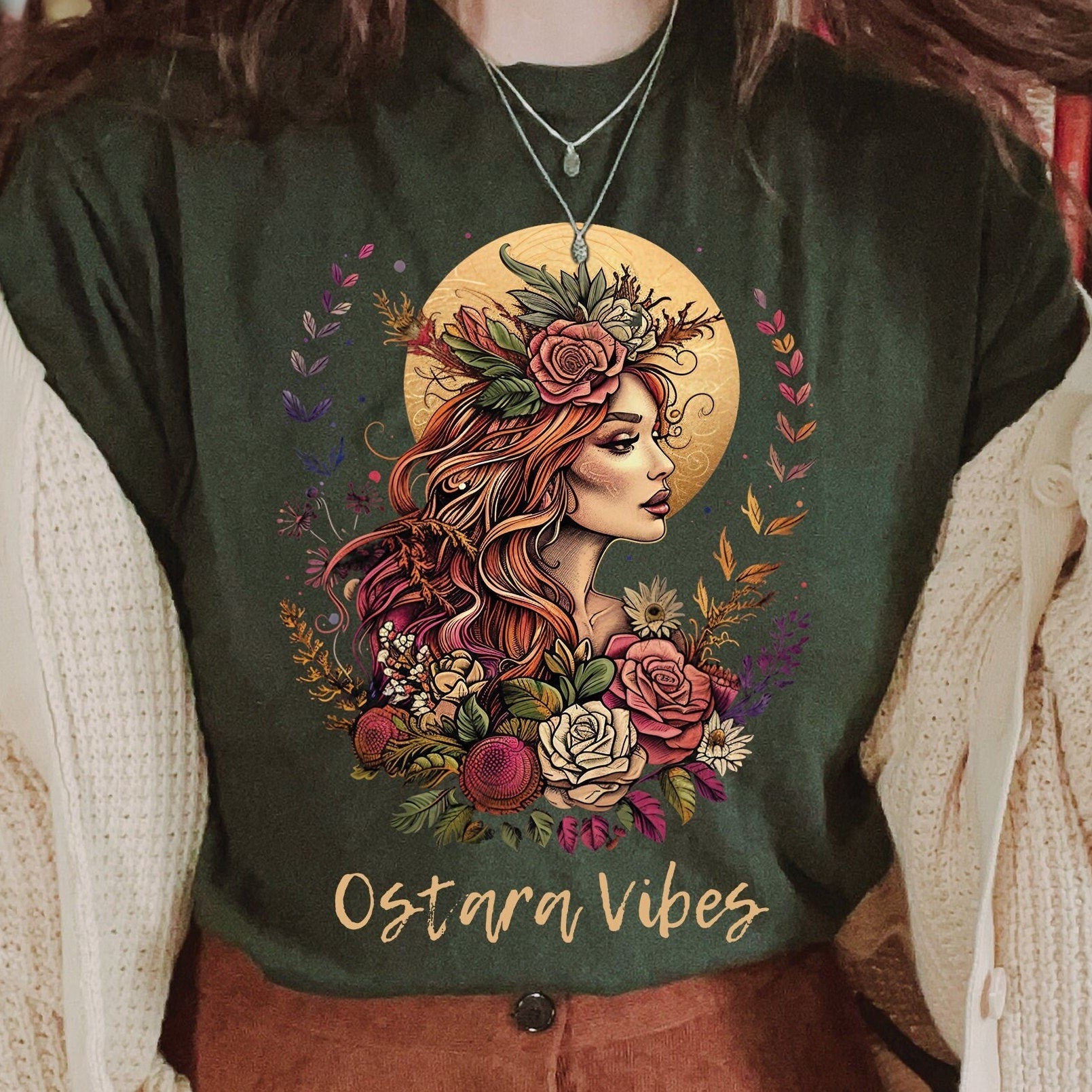 Ostara Goddess T-Shirt
