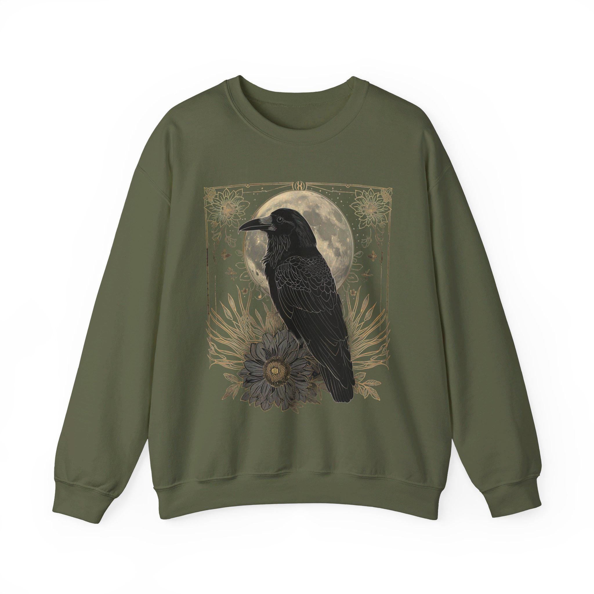 Gothic Raven Sweatshirt