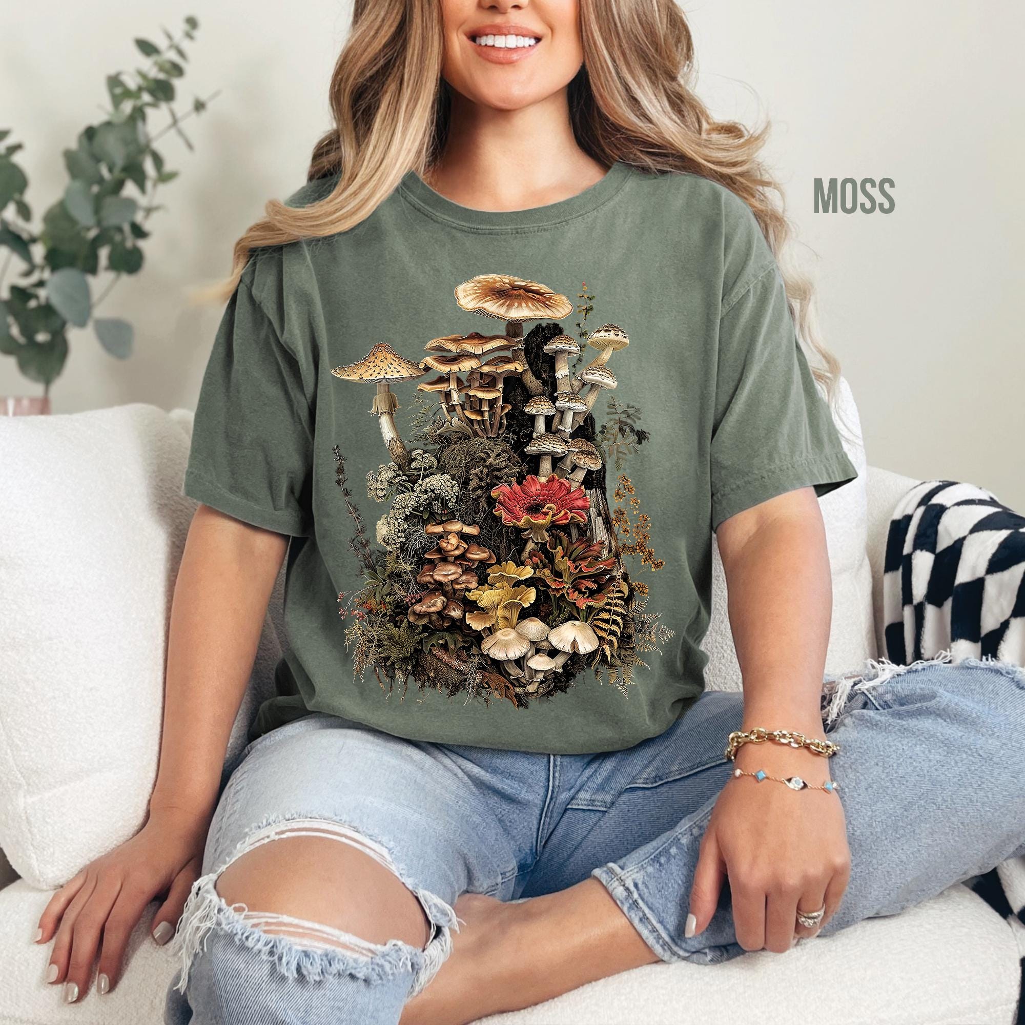 Mushroom Graphic T-Shirt