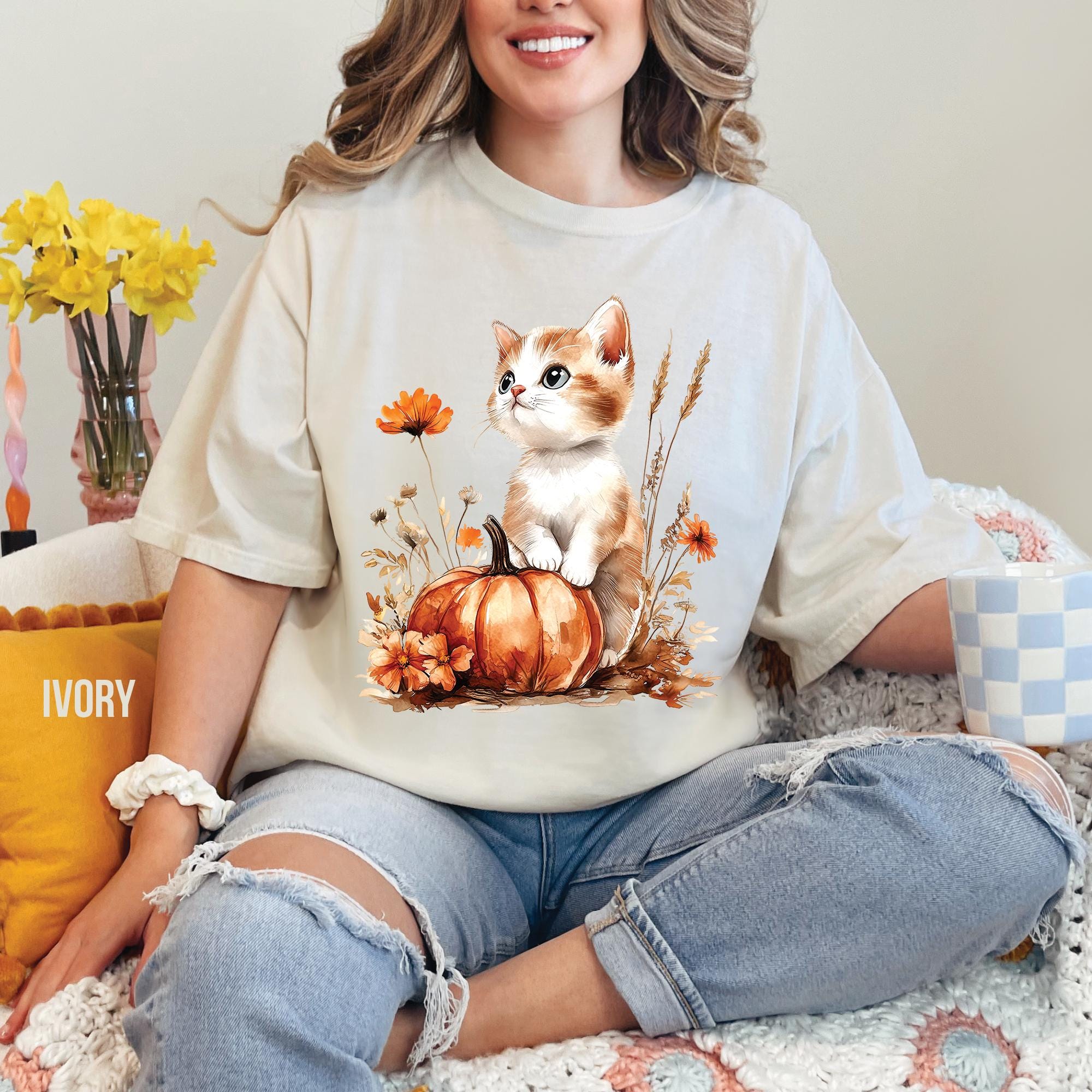 Pumpkin Kitten T-Shirt