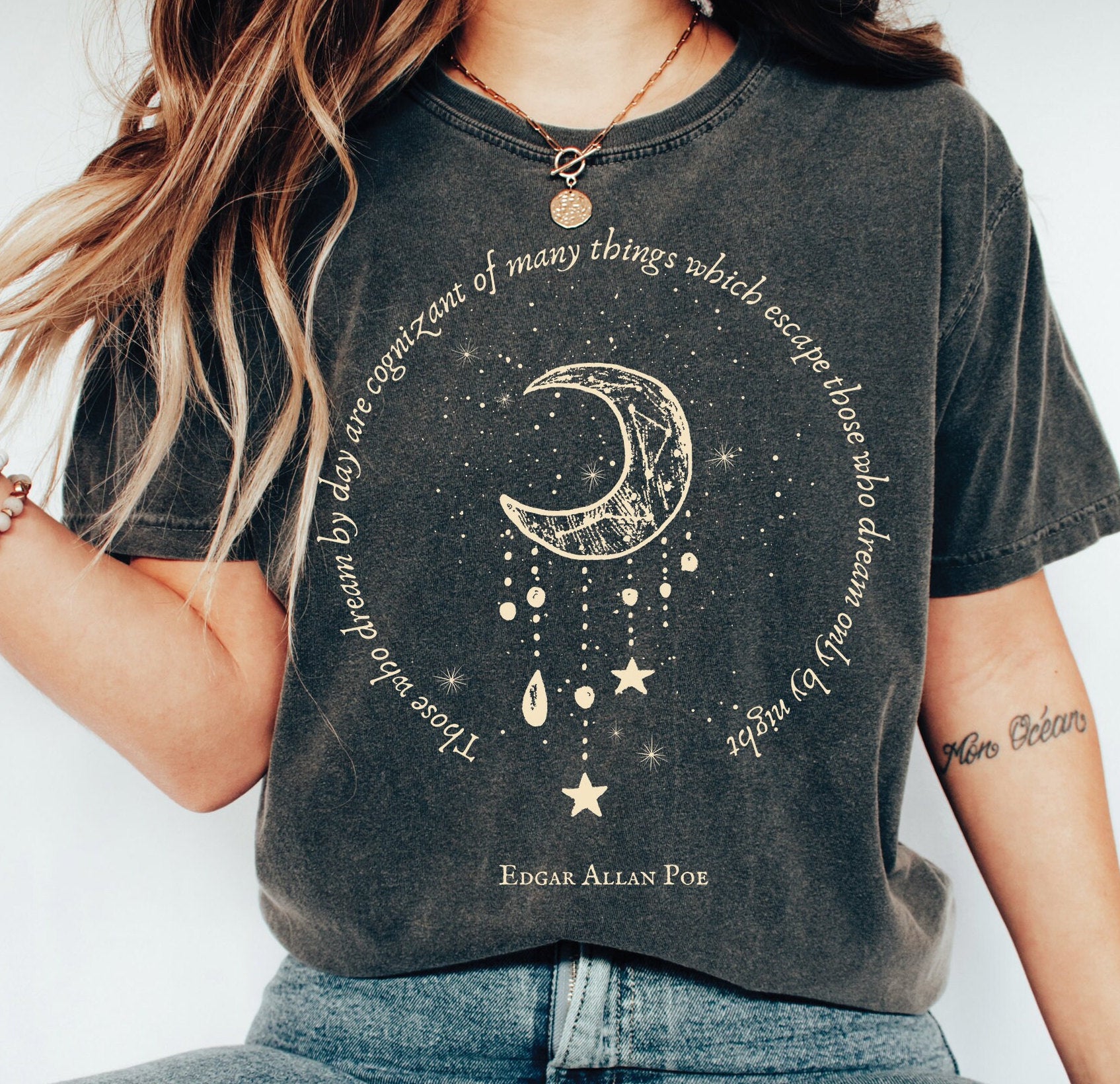 Edgar Allan Poe Literary Quote T-Shirt