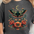 Celestial Moth Flowers Shirt