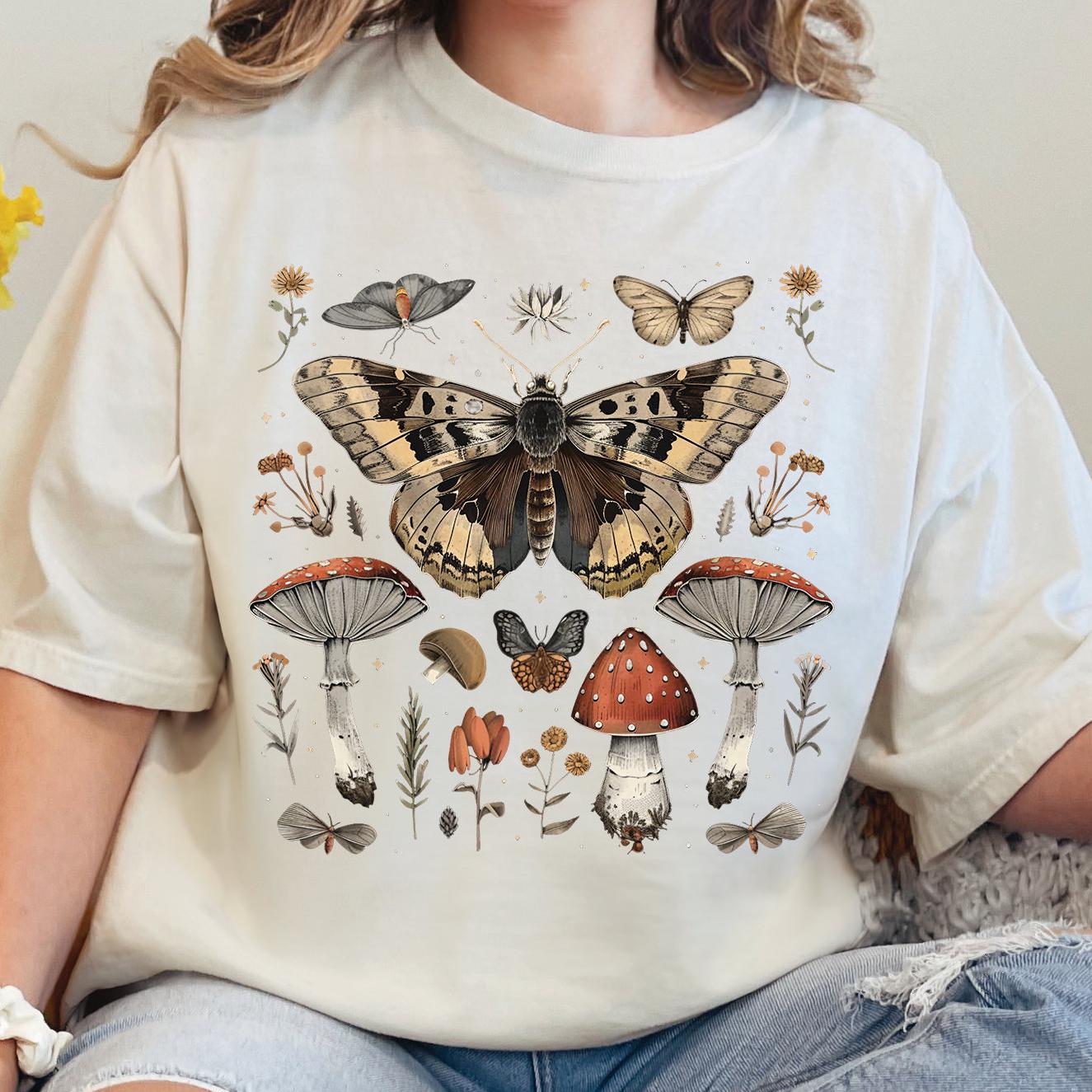 Cottagecore Moth Shirt