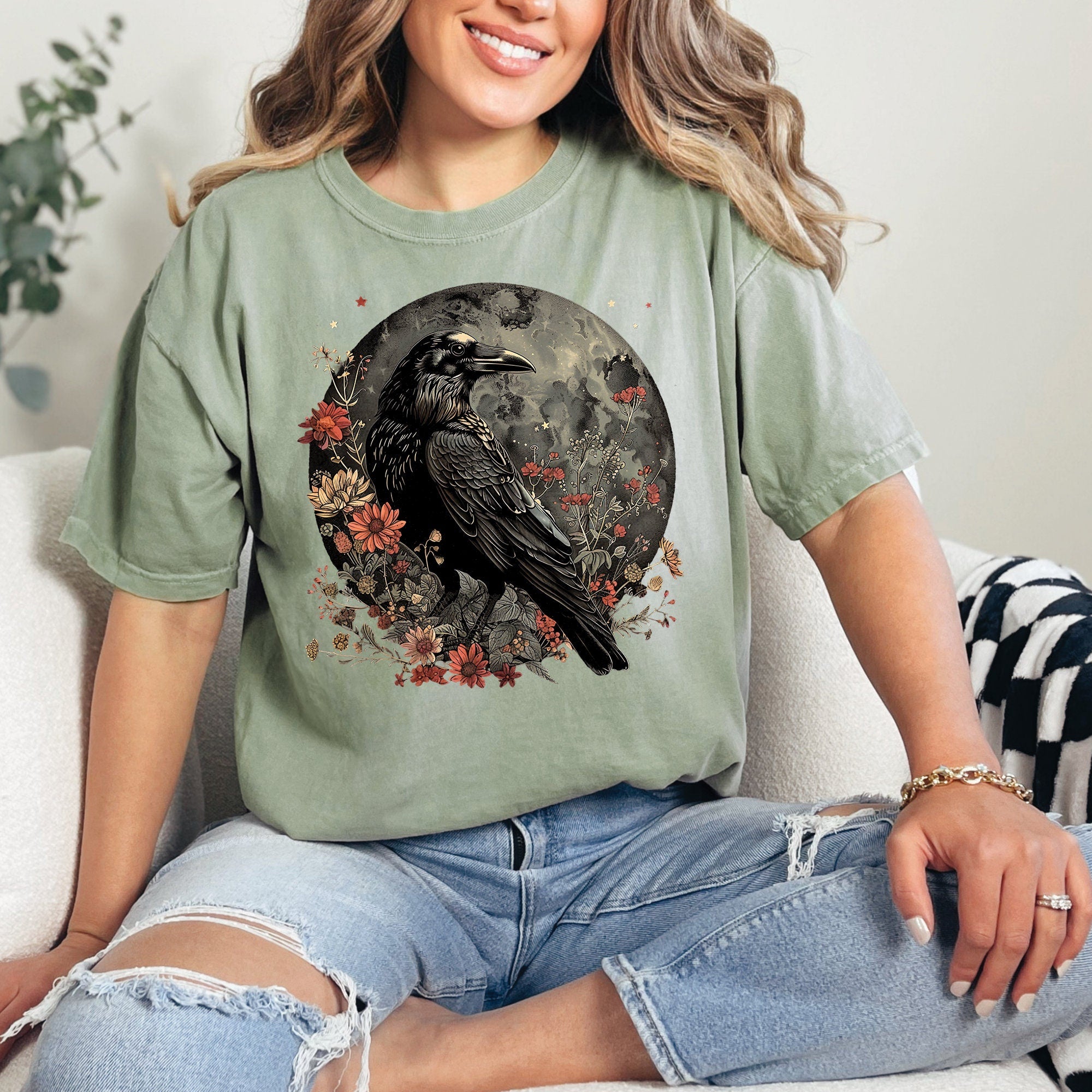 Edgar Allan Poe Raven Shirt