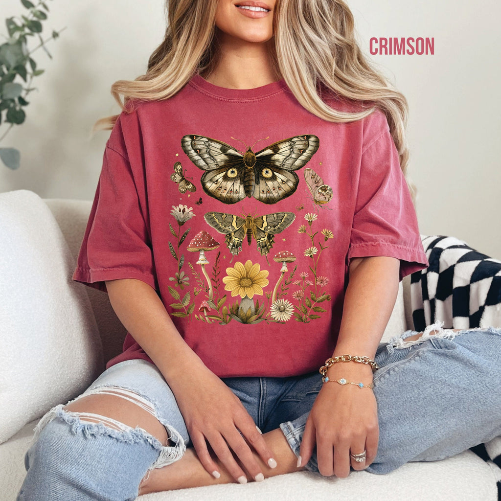 Moth and Mushroom T-Shirt