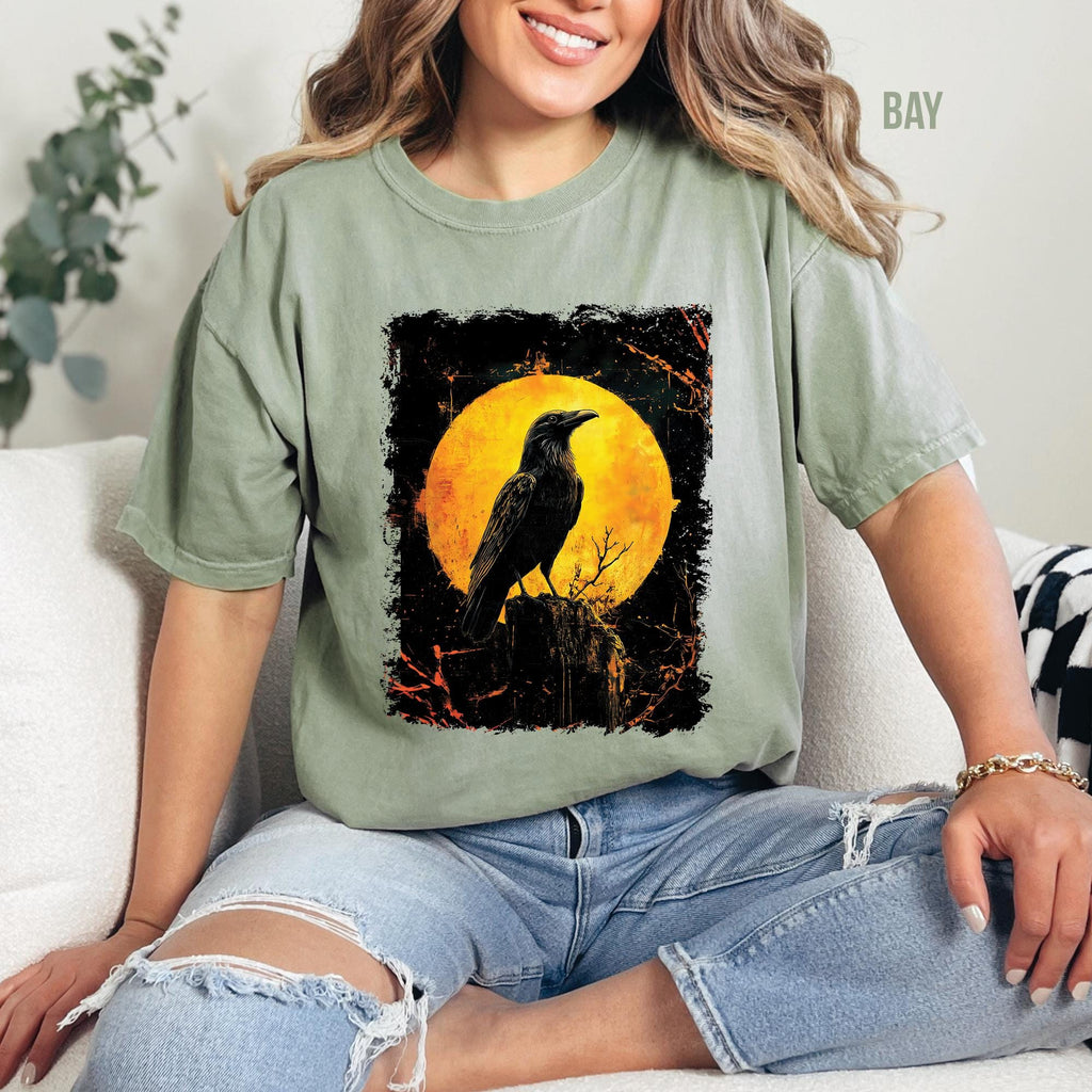Vintage Gothic Raven T-Shirt