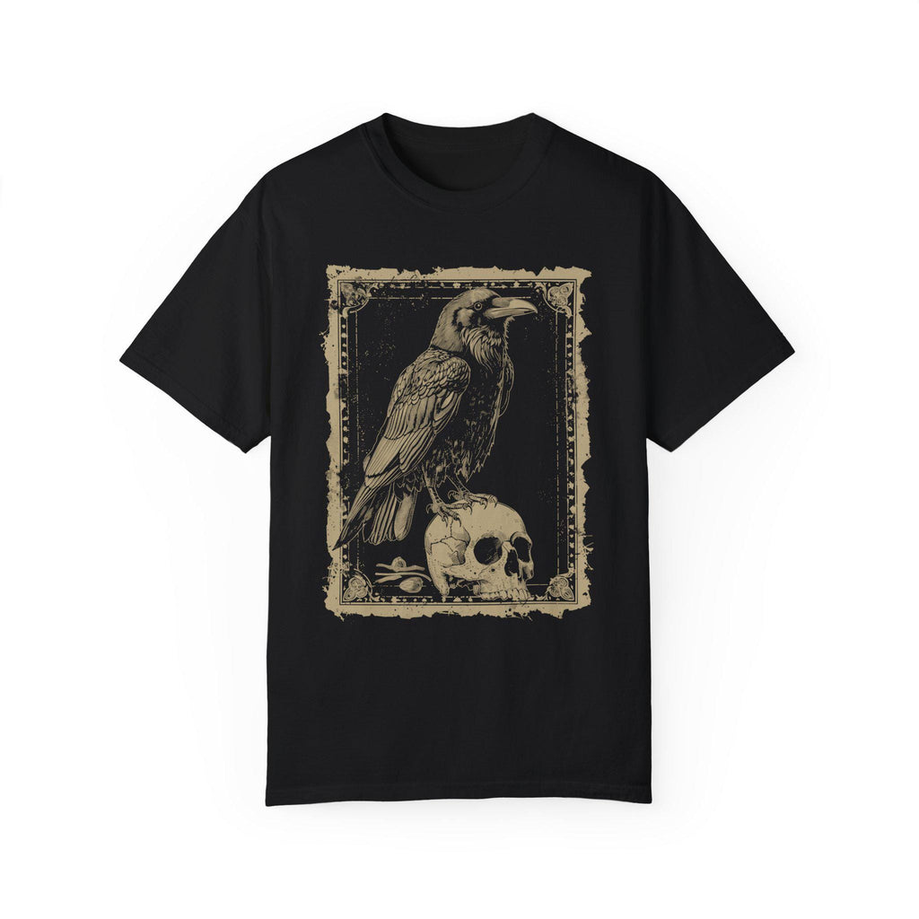 Raven Tarot Card T-Shirt