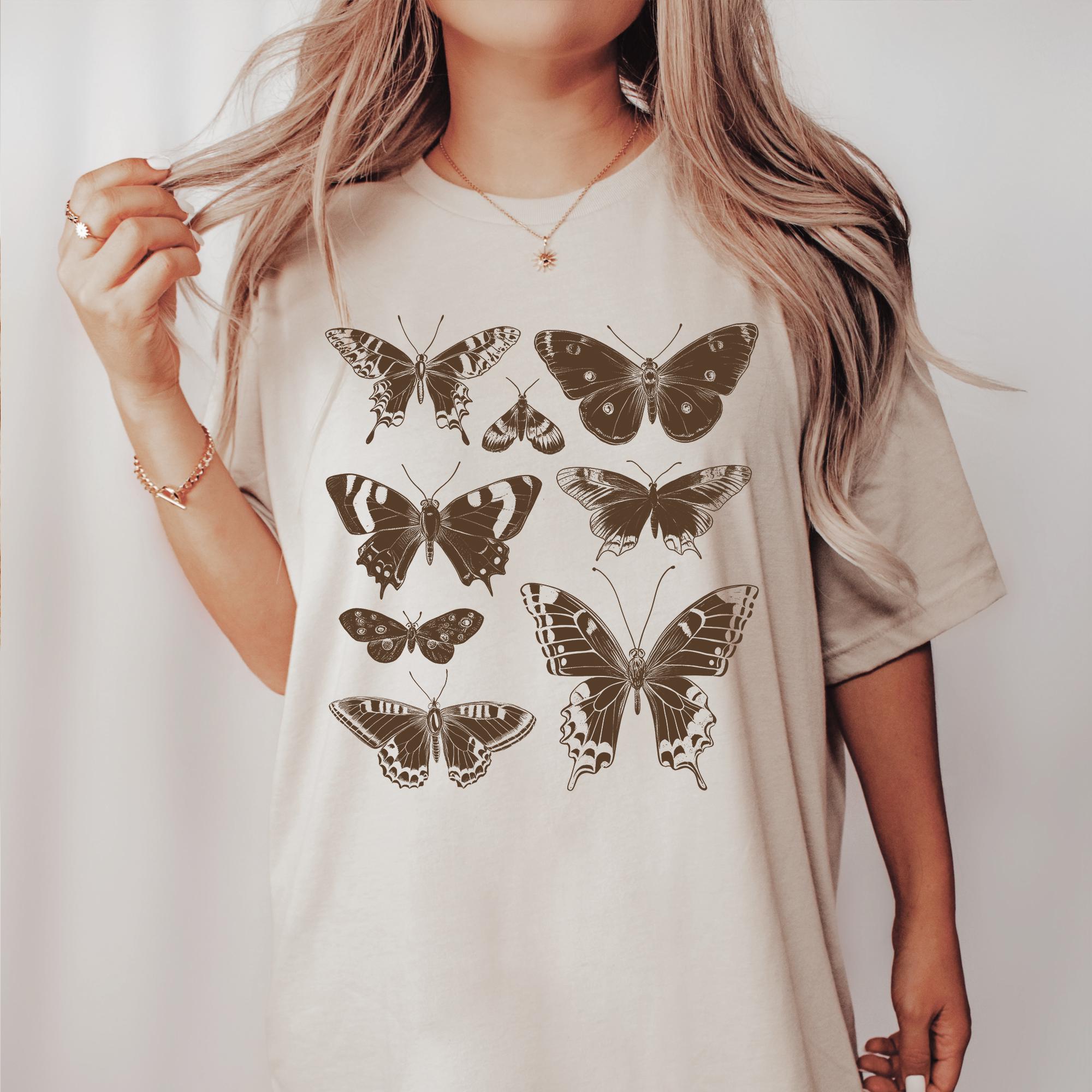 Vintage Butterfly and Moth Shirt
