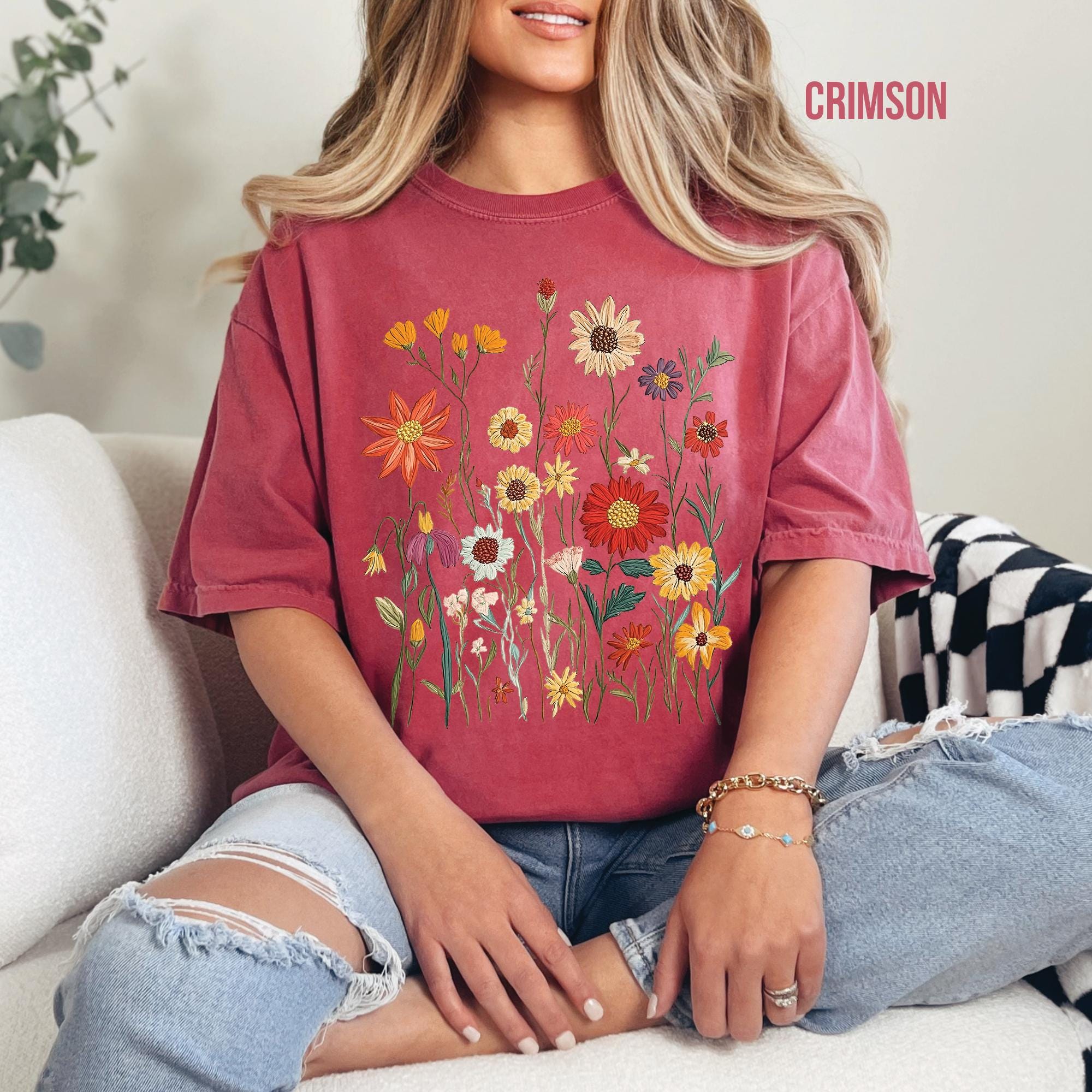 Vintage Wildflower Shirt