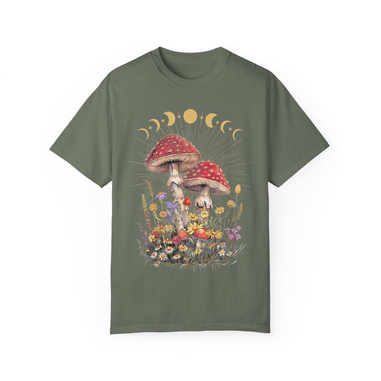 Mushroom Moon Phase Shirt