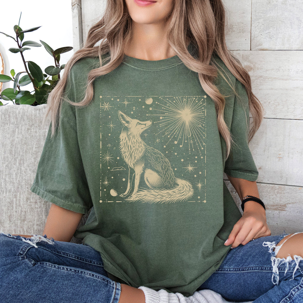 Vintage Fox Celestial T-Shirt