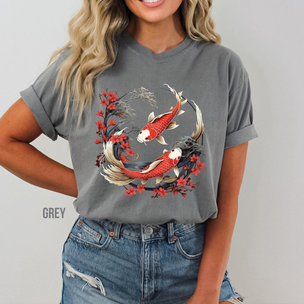 Vintage Koi Japanese Art Shirt