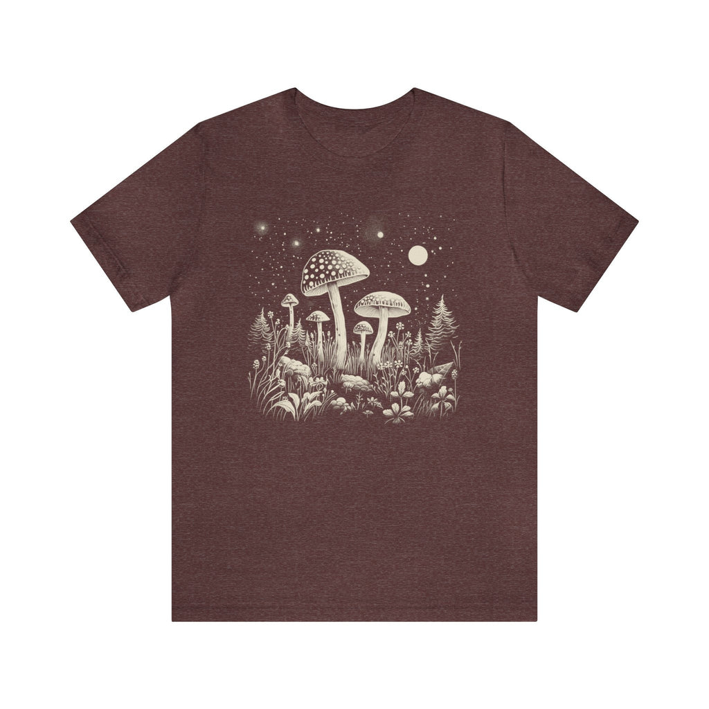 Mushroom Celestial Goblincore T-Shirt