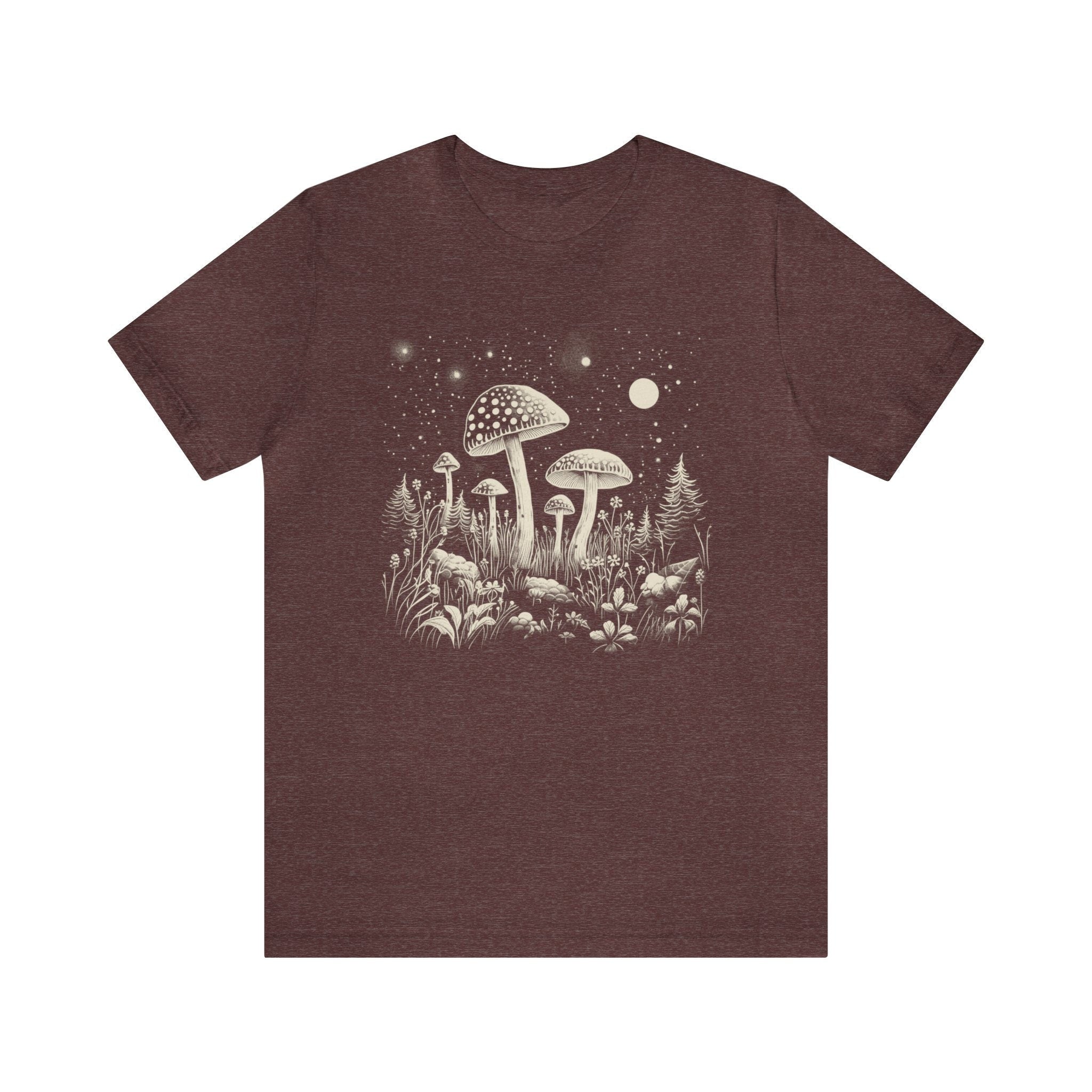 Mushroom Celestial Goblincore T-Shirt