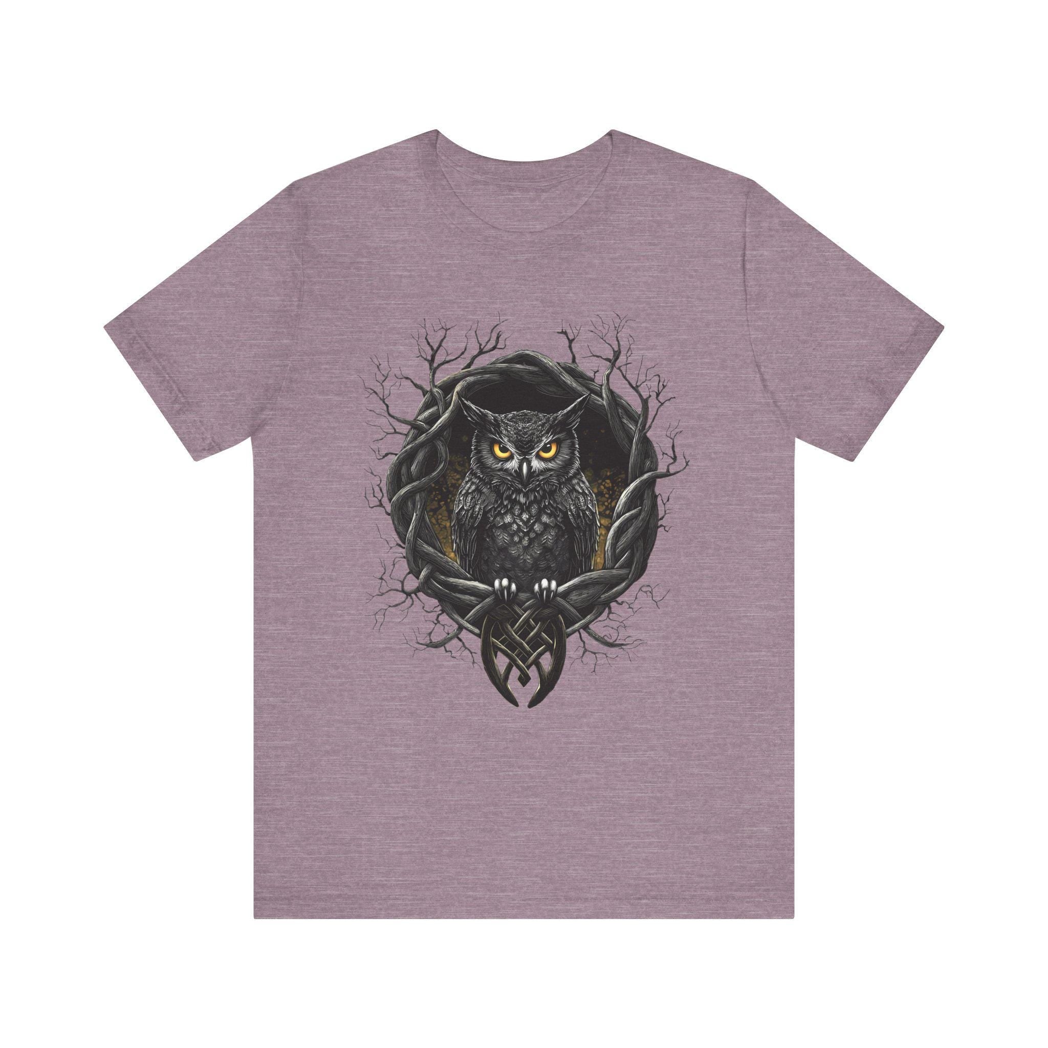 Tree of Life Celtic Owl T-Shirt