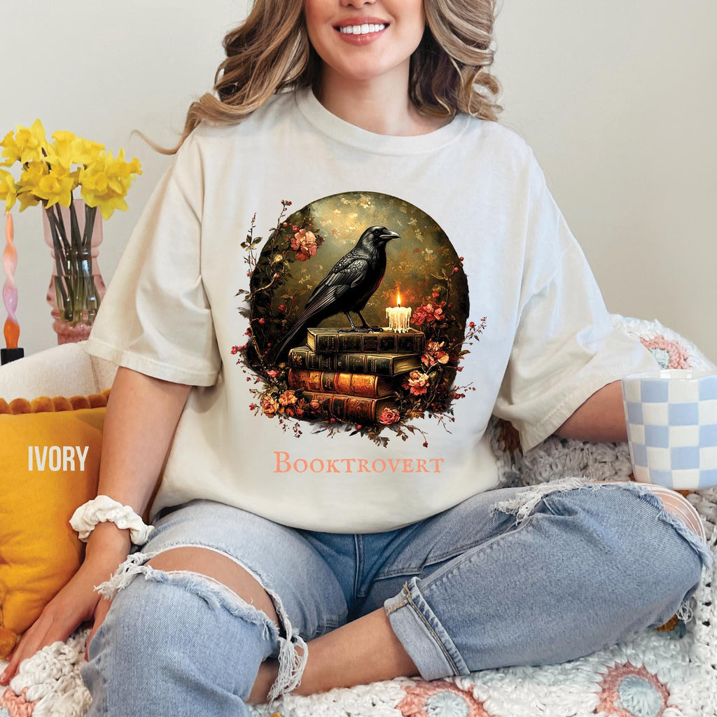 Booktrovert Raven T-Shirt