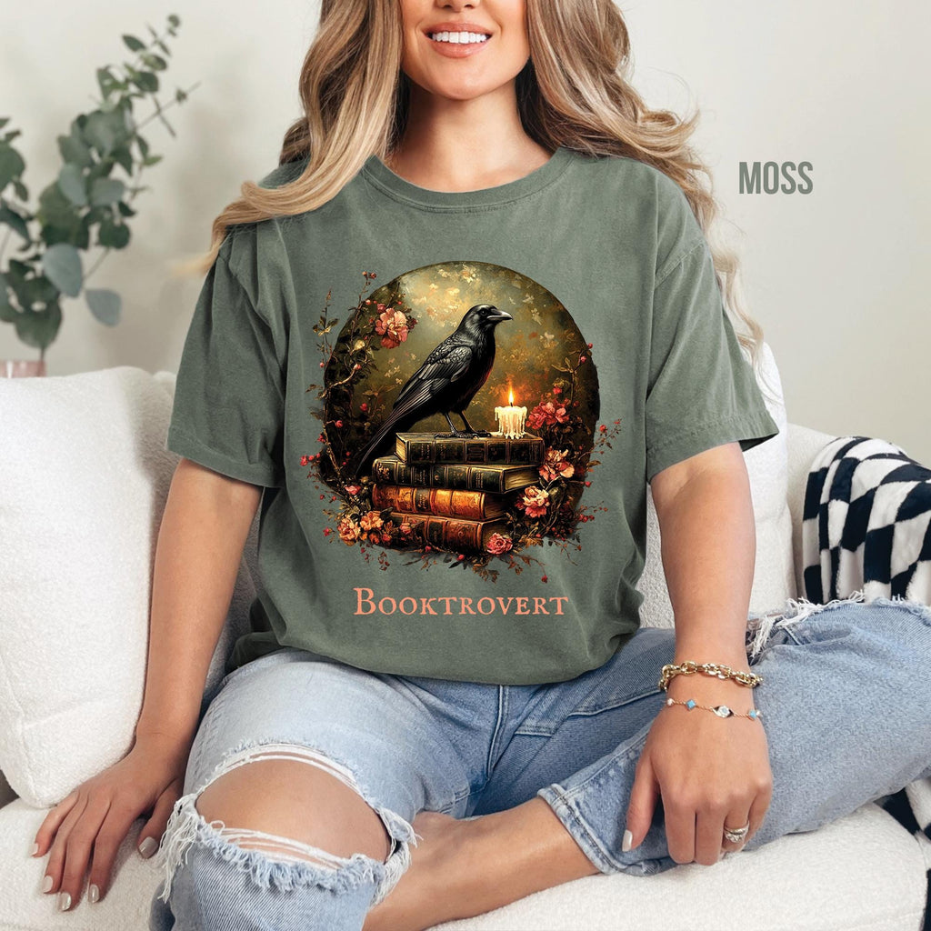 Booktrovert Raven T-Shirt