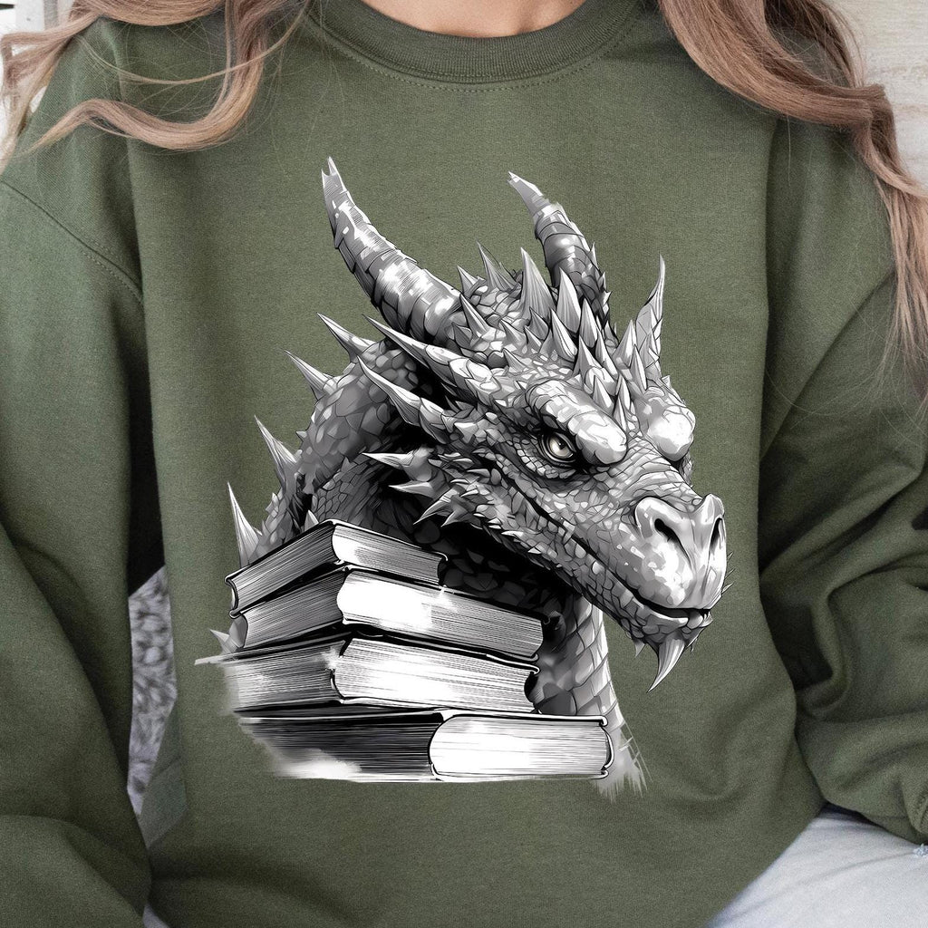 Book Dragon Sweatshirt