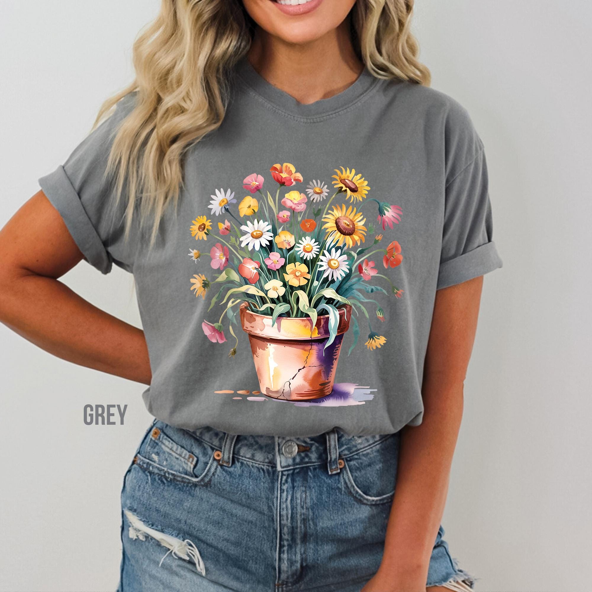 Flower Pot Gardener Shirt