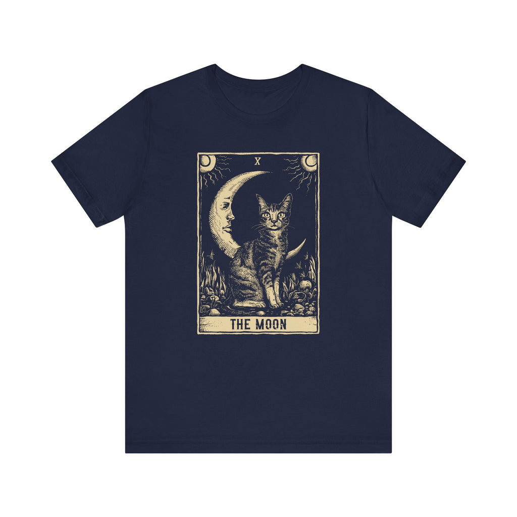 Crescent Moon Cat Tarot Card Shirt