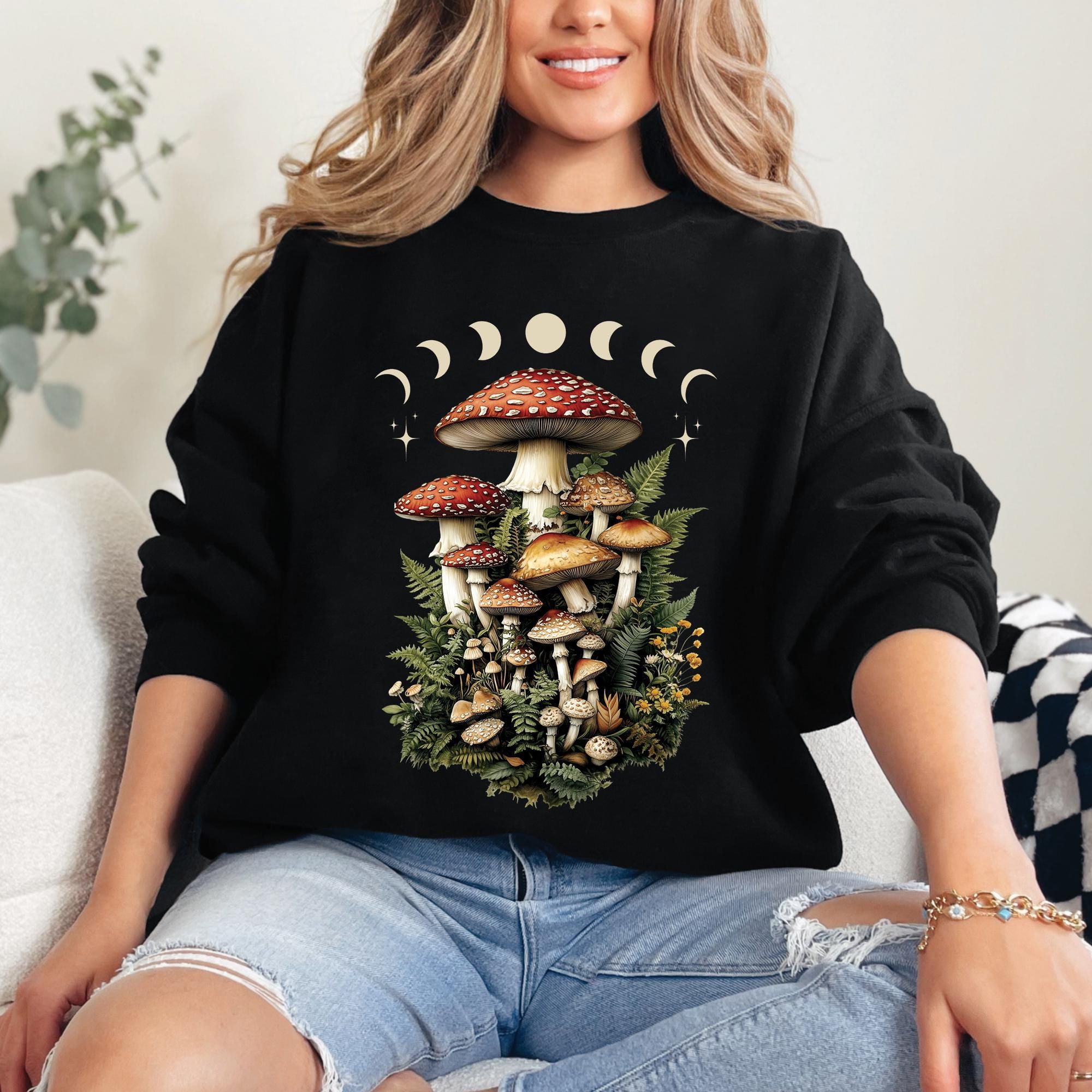 Celestial Mushrooms Sweatshirt