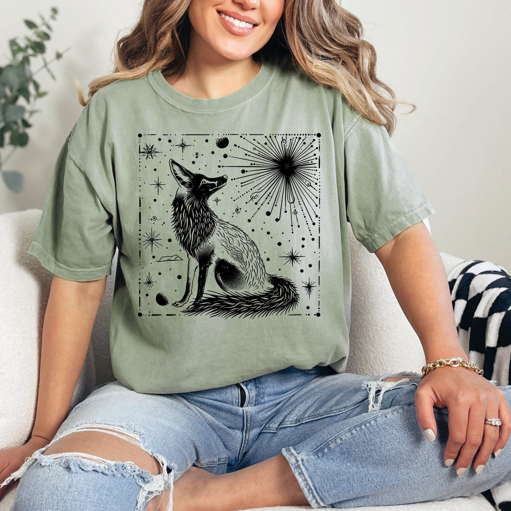 Vintage Fox Celestial T-Shirt