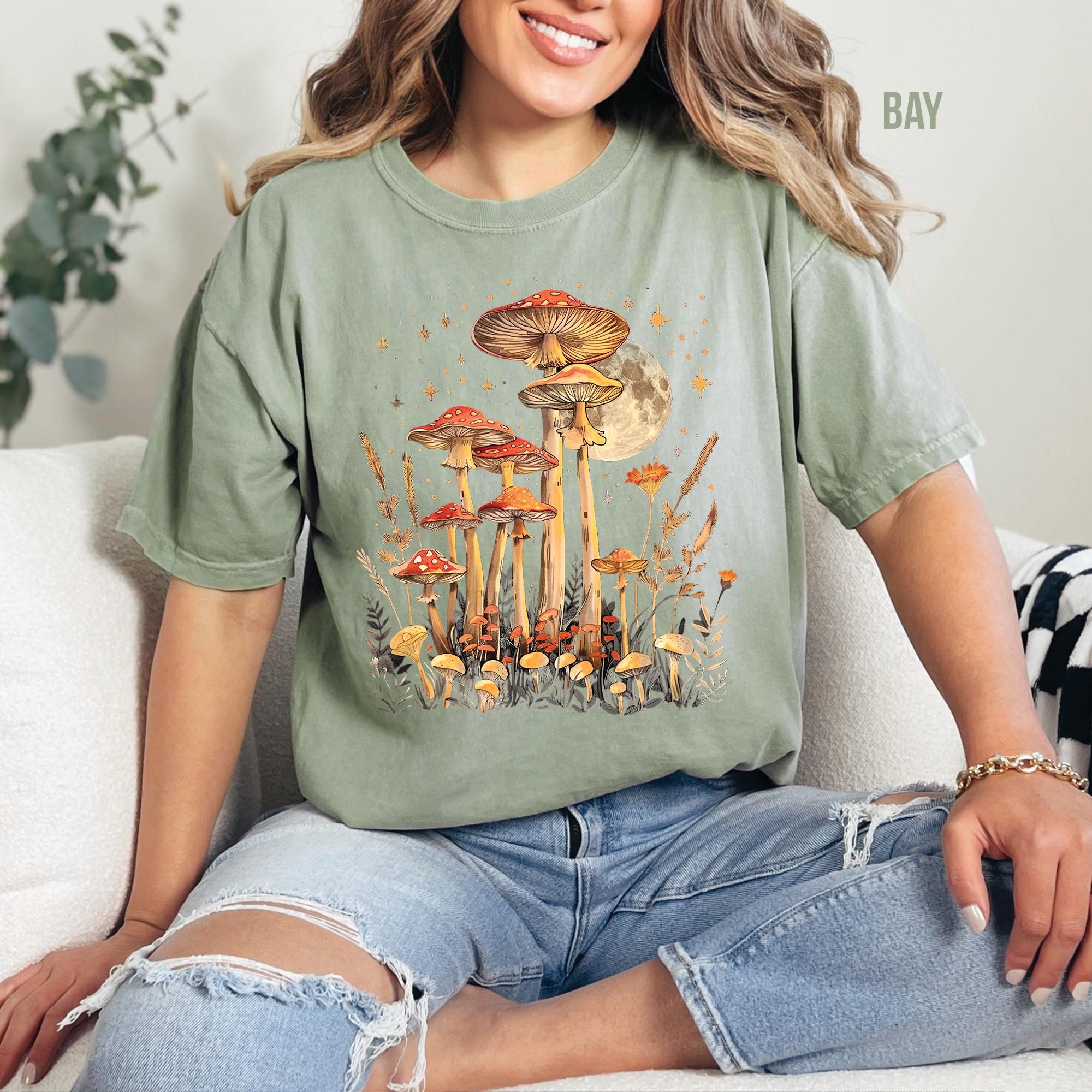 Cottagecore Mushroom Shirt