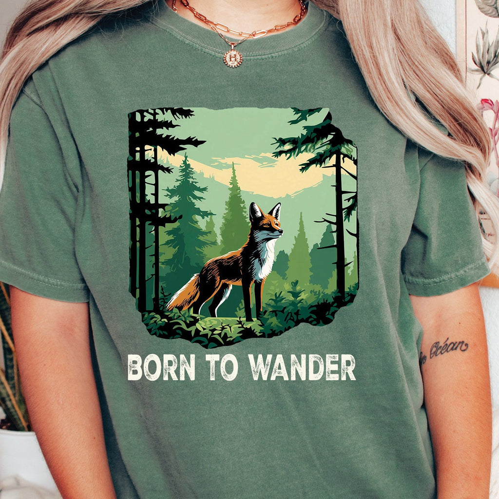 Born To Wander Fox T-Shirt