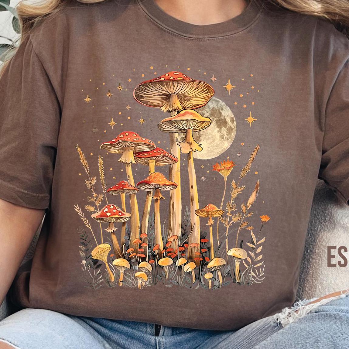 Cottagecore Mushroom Shirt