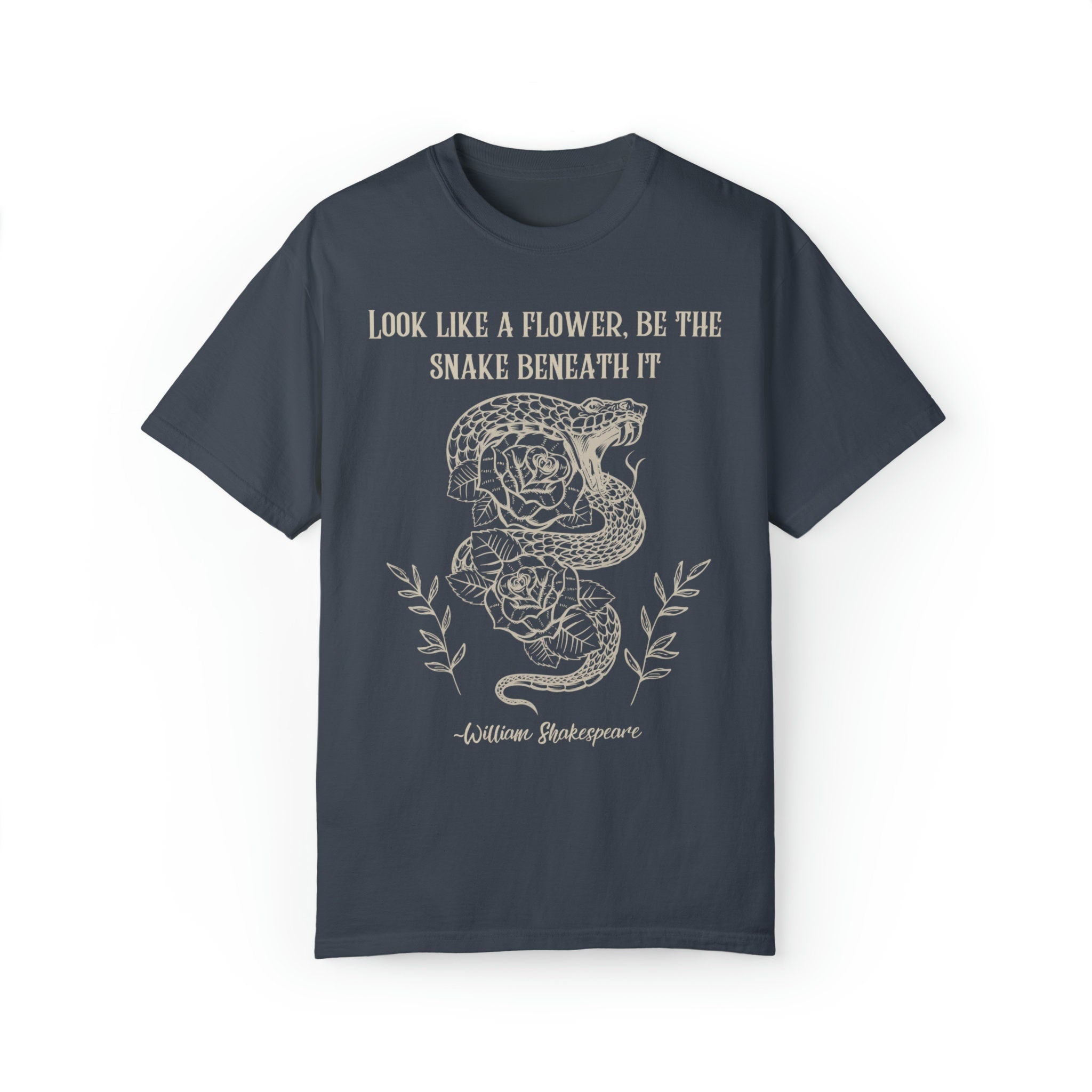 Shakespeare Snake Roses T-Shirt