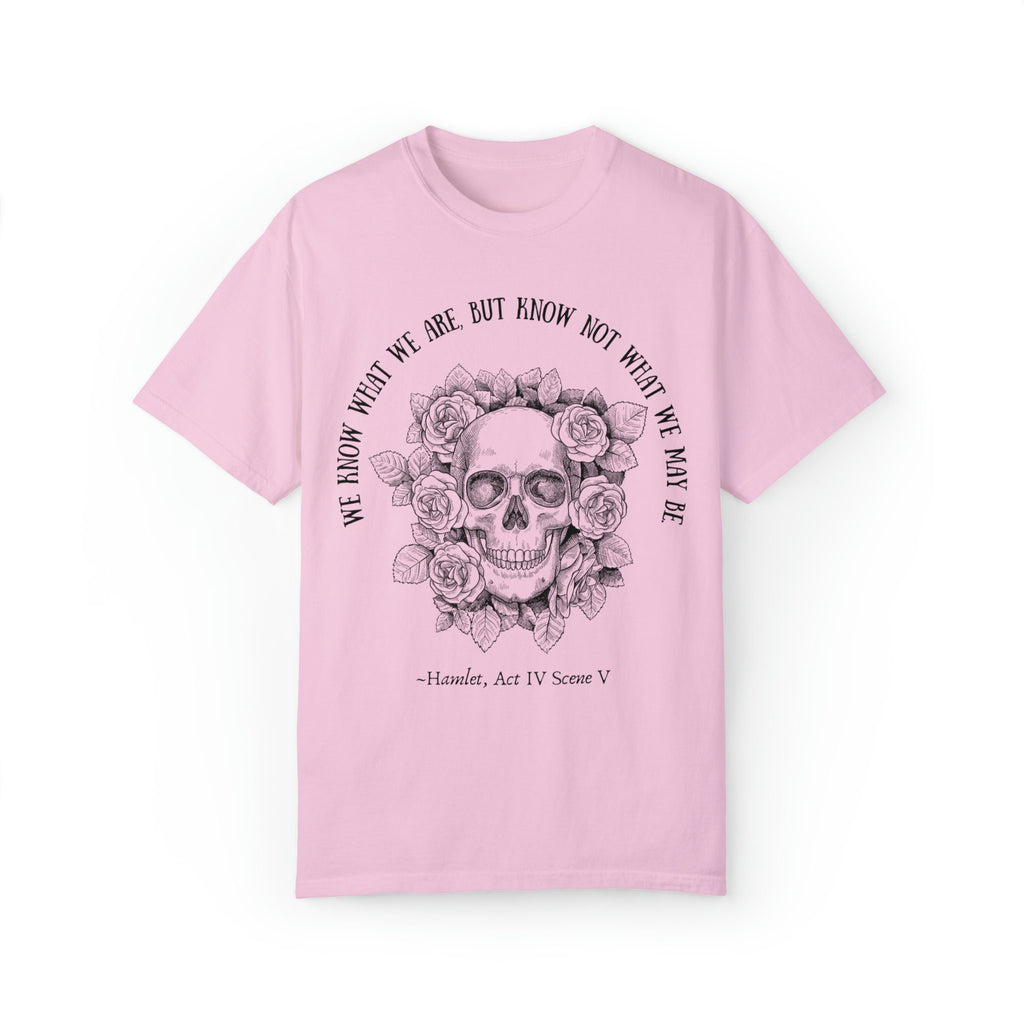 Shakespeare Skull Roses T-Shirt