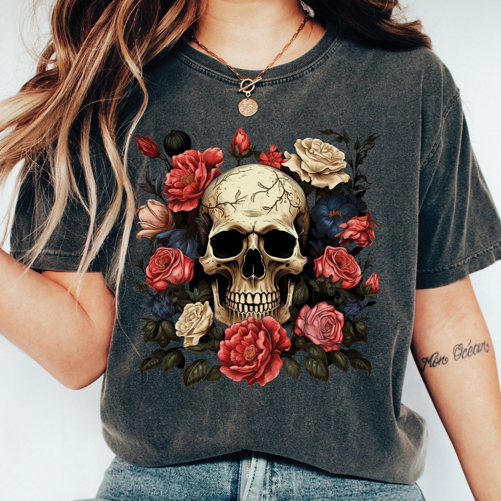 Skull Roses T-Shirt