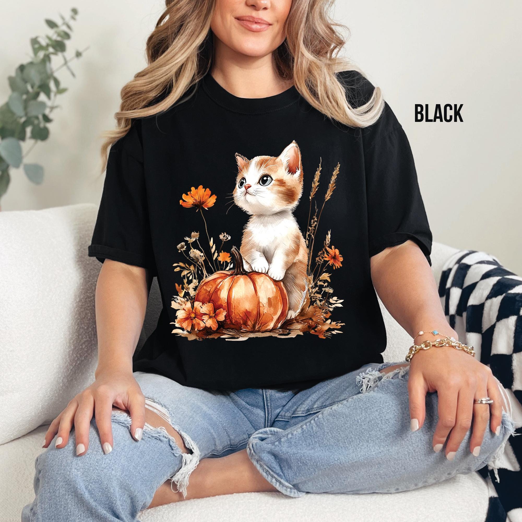Pumpkin Kitten T-Shirt