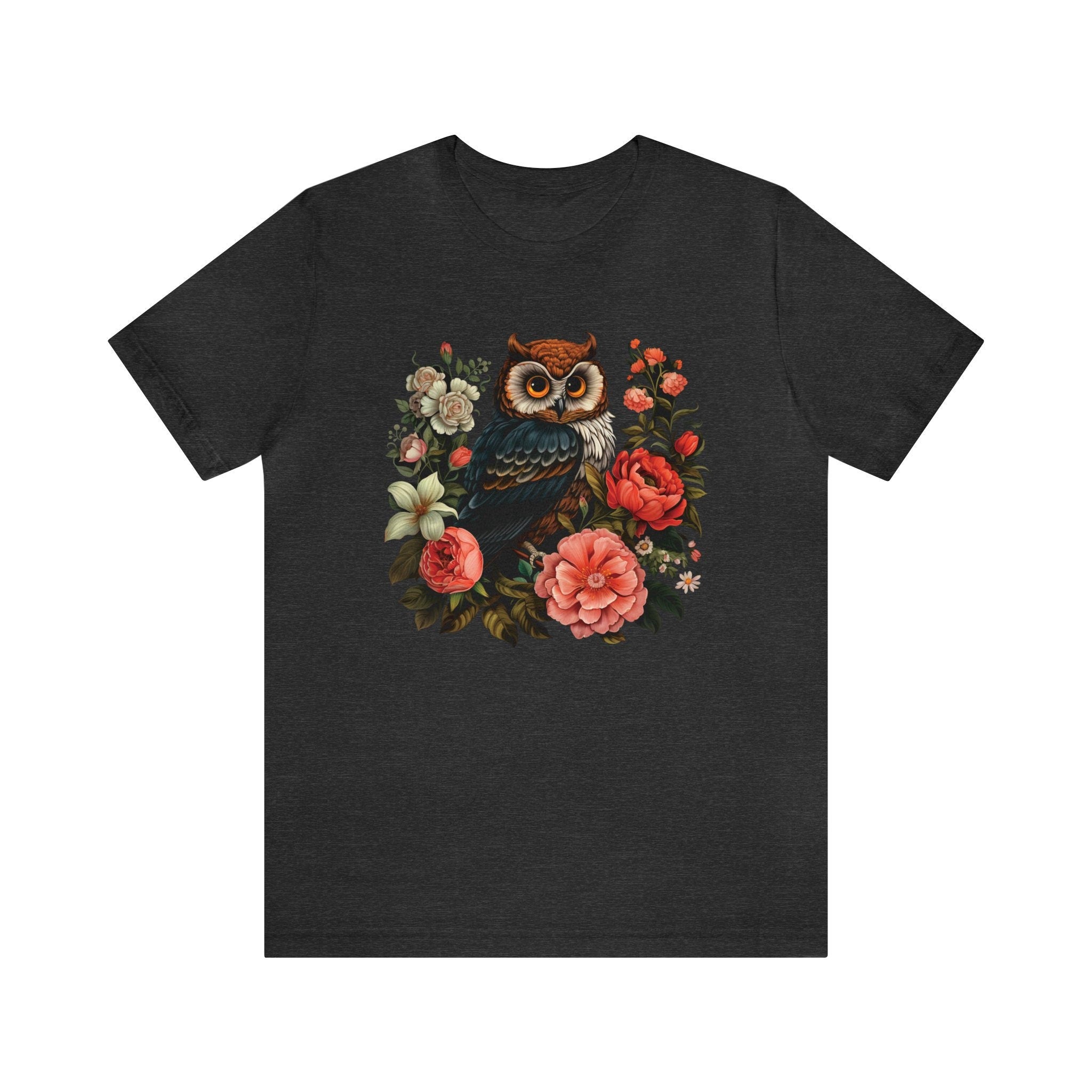 Cute Floral Owl T-Shirt