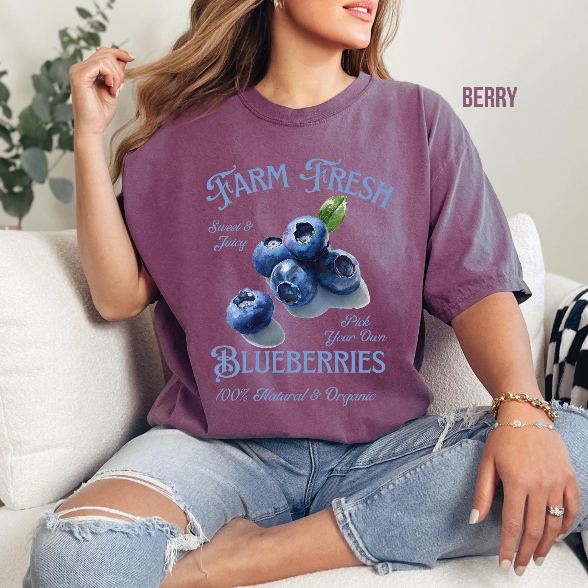 Farm Fresh Blueberries T-Shirt