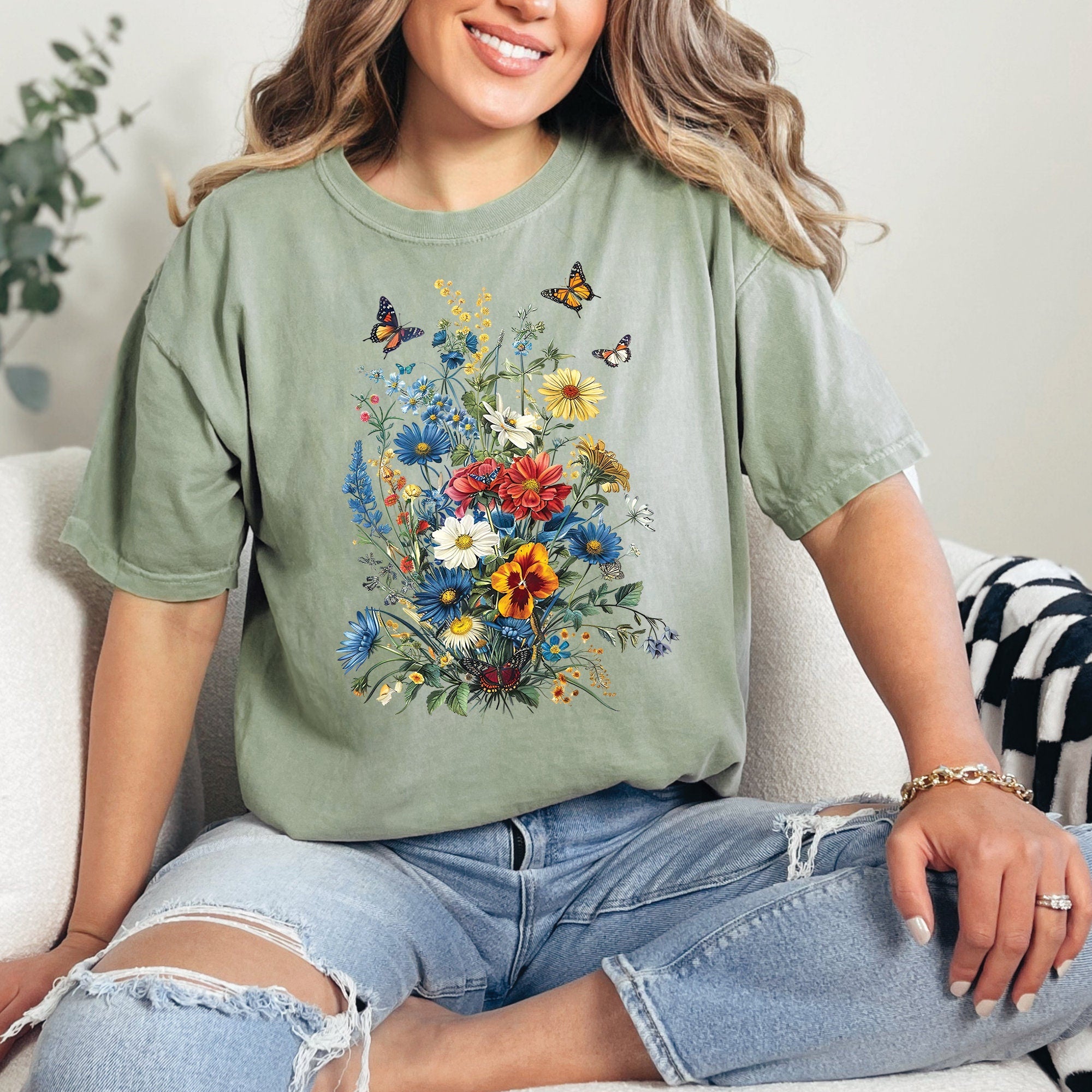 Wildflower Graphic T-Shirt