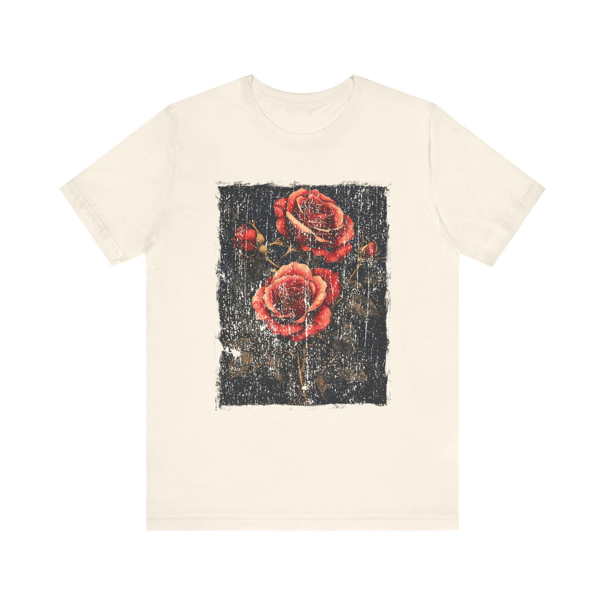 Vintage Roses Gothic T-Shirt