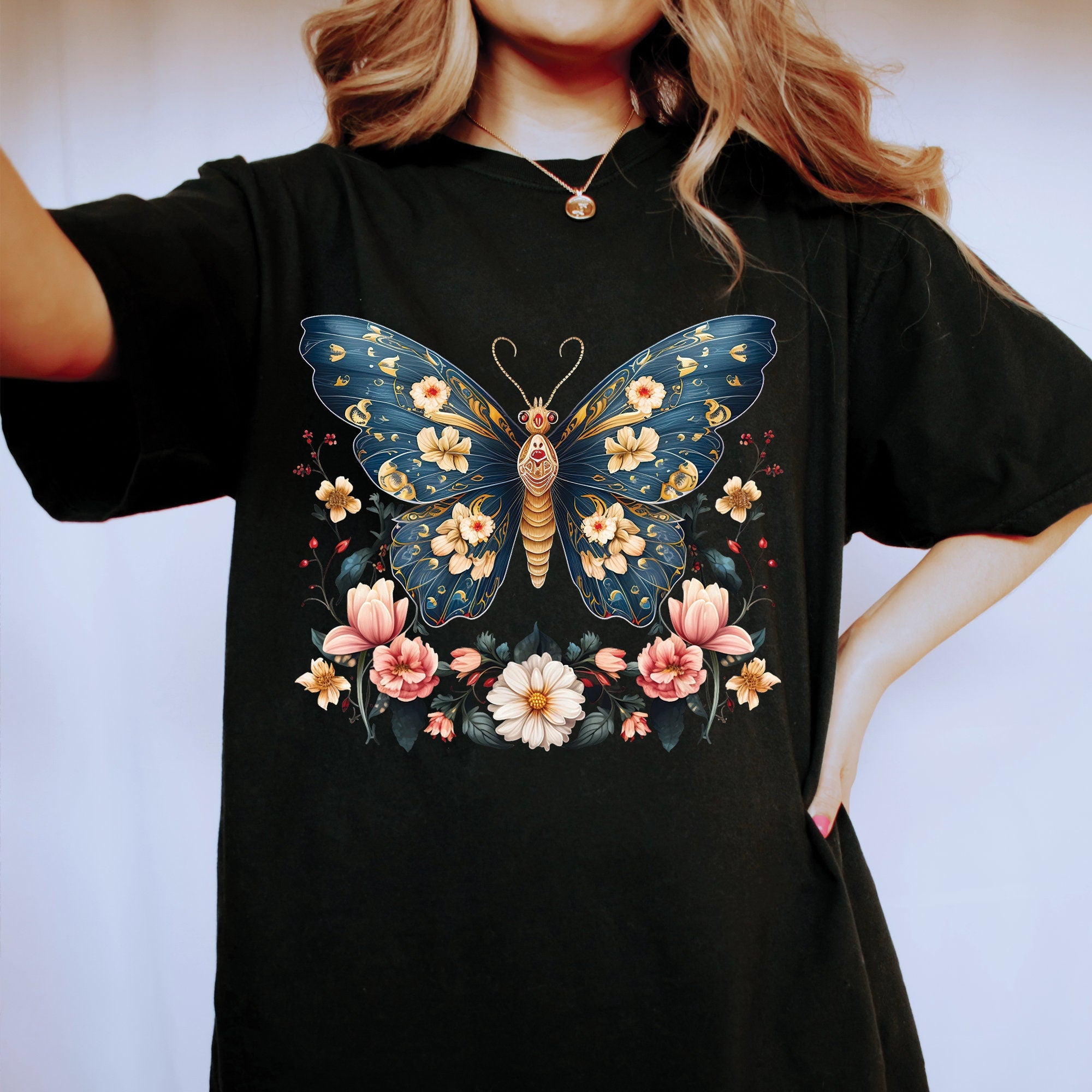 Flower Moth T-Shirt