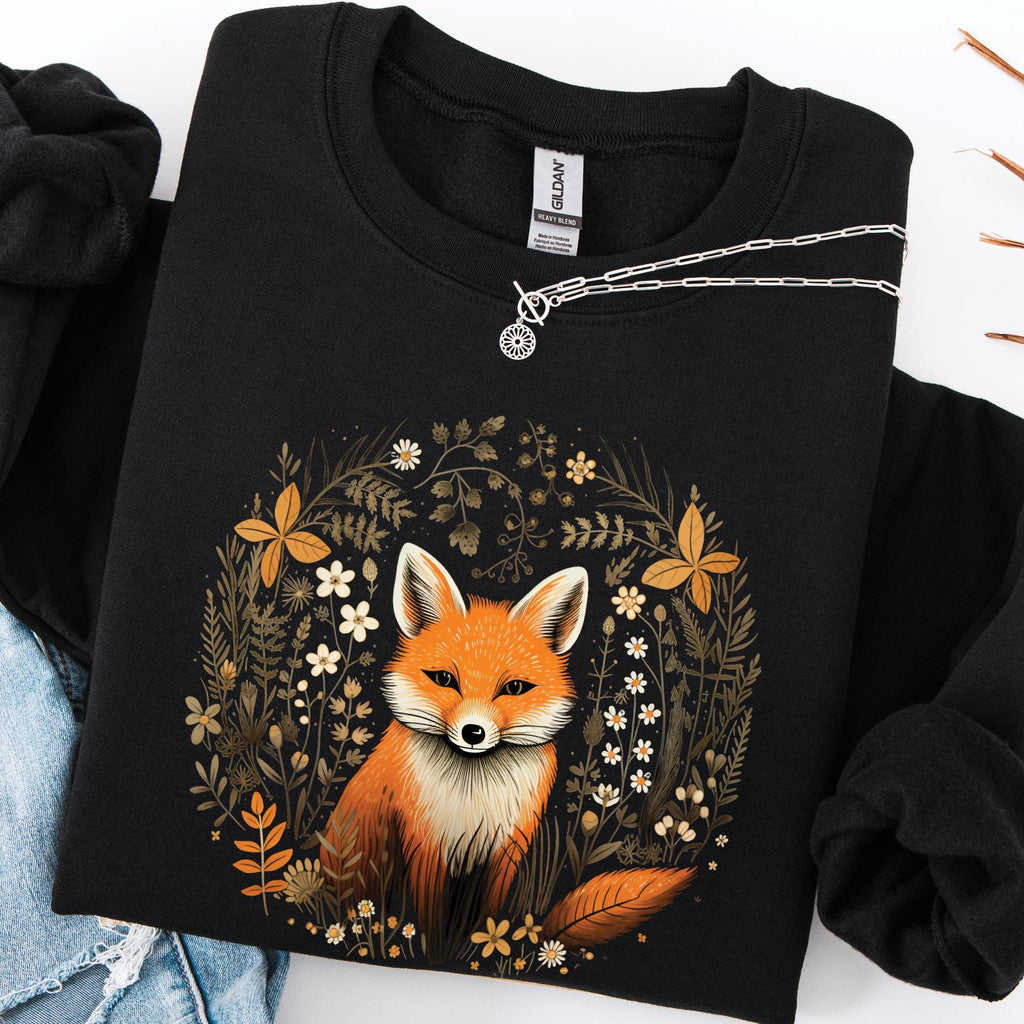 Vintage Fox Wildflower Sweatshirt