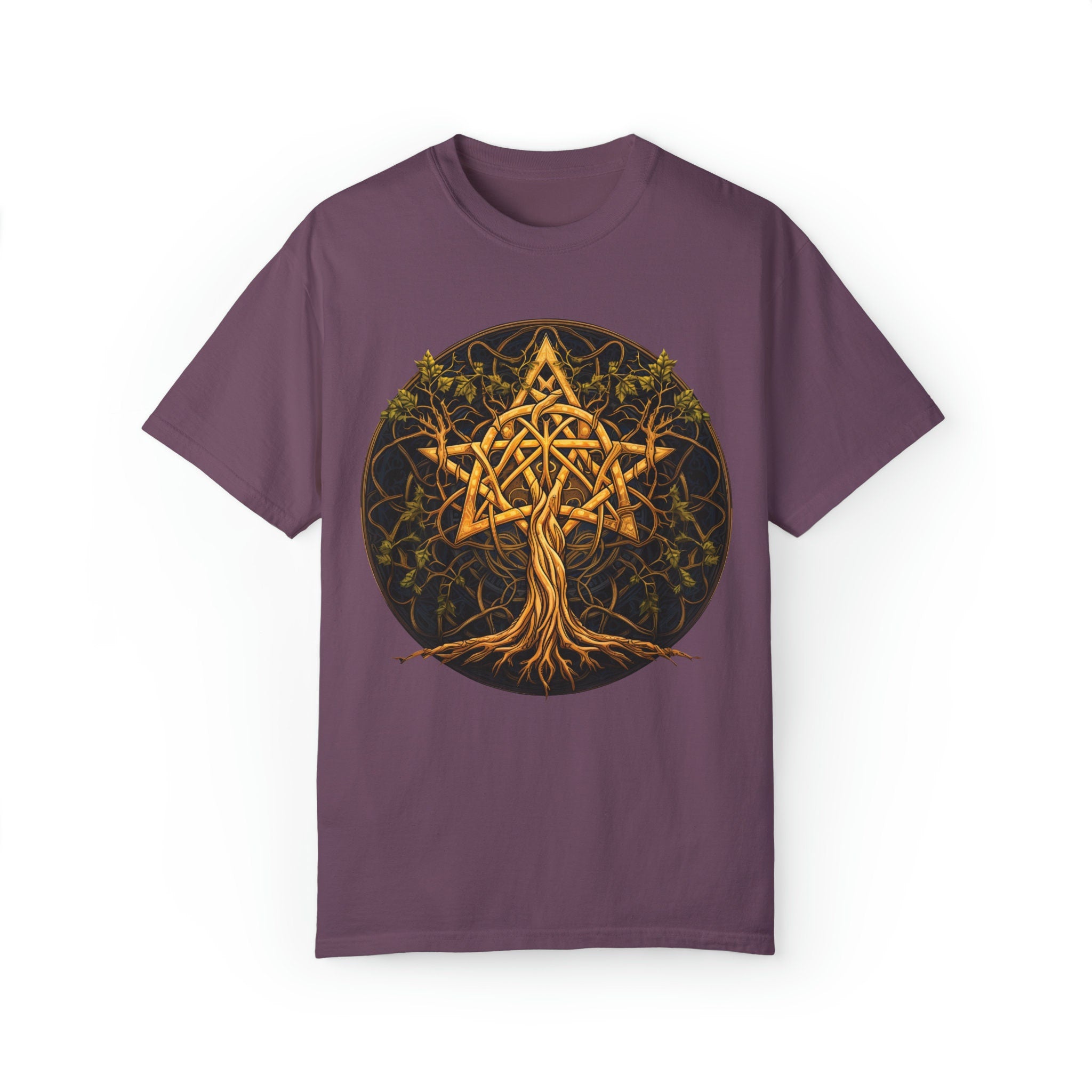 Vintage Wiccan Alchemy Tree Shirt