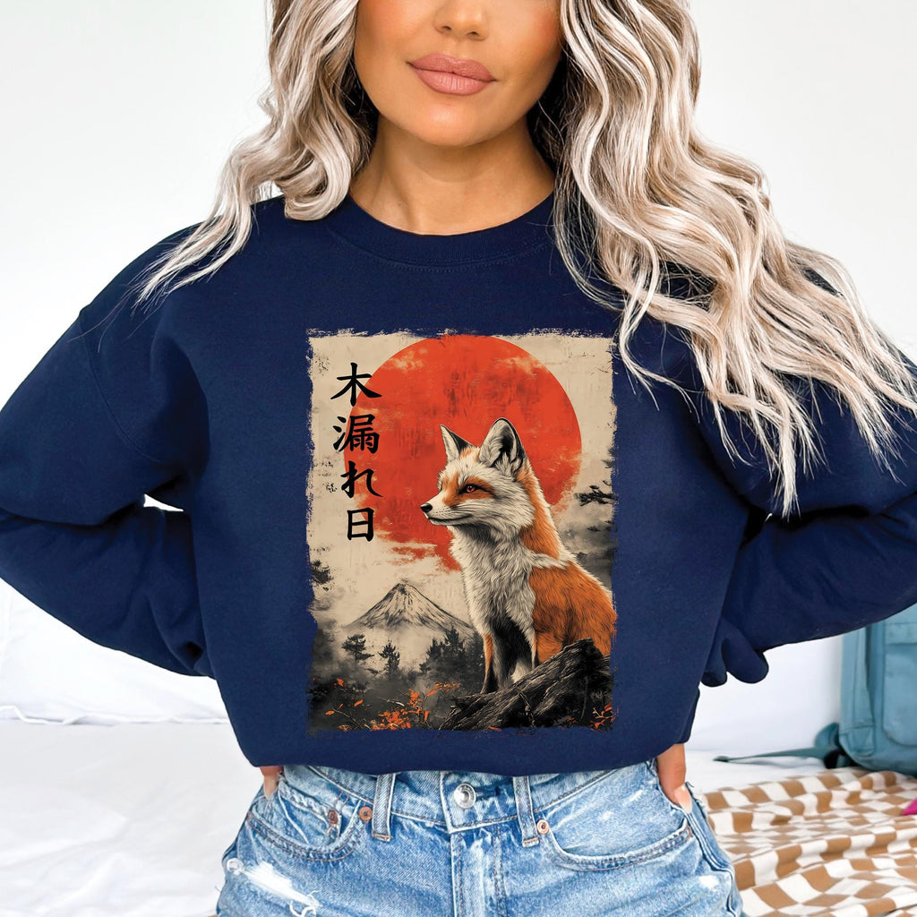 Japanese Fox Sweatshirt