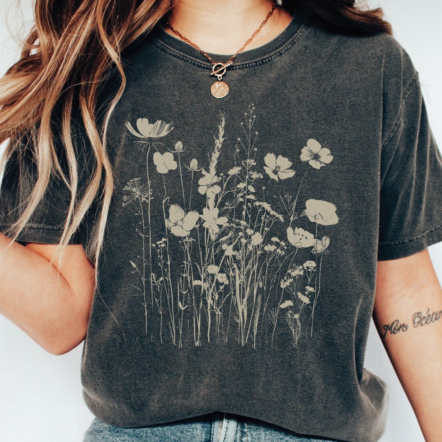 Boho Wildflowers T-Shirt