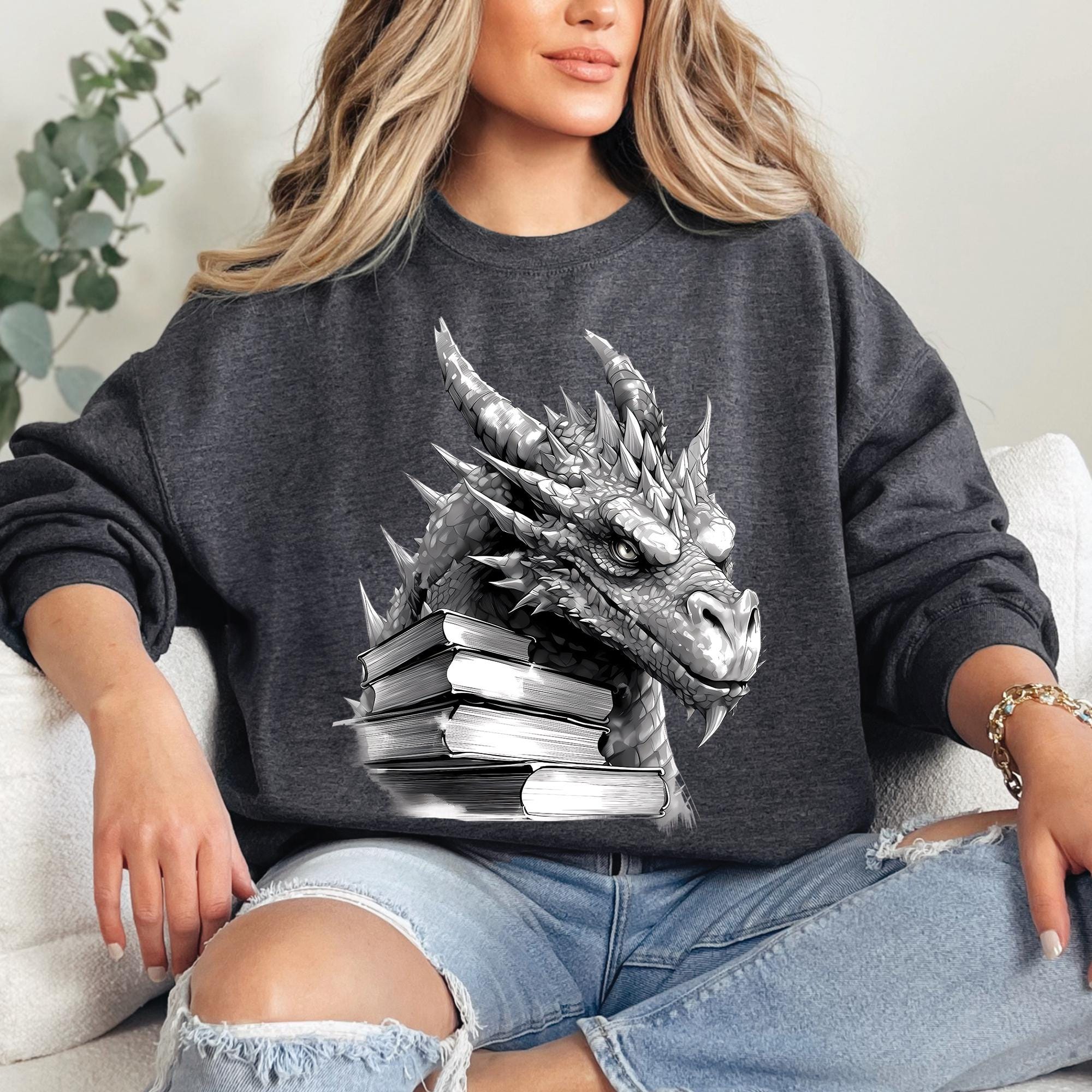 Book Dragon Sweatshirt