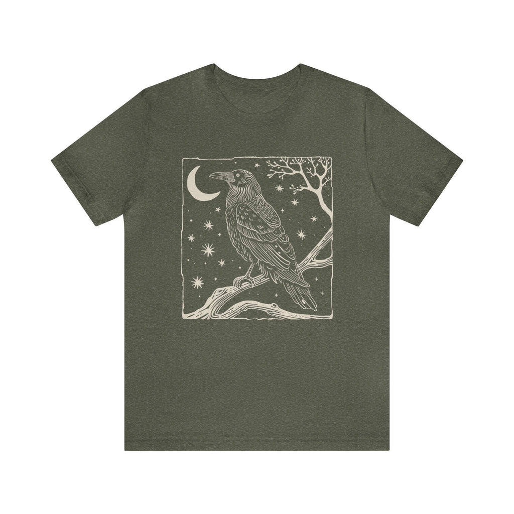 Vintage Celestial Raven T-Shirt