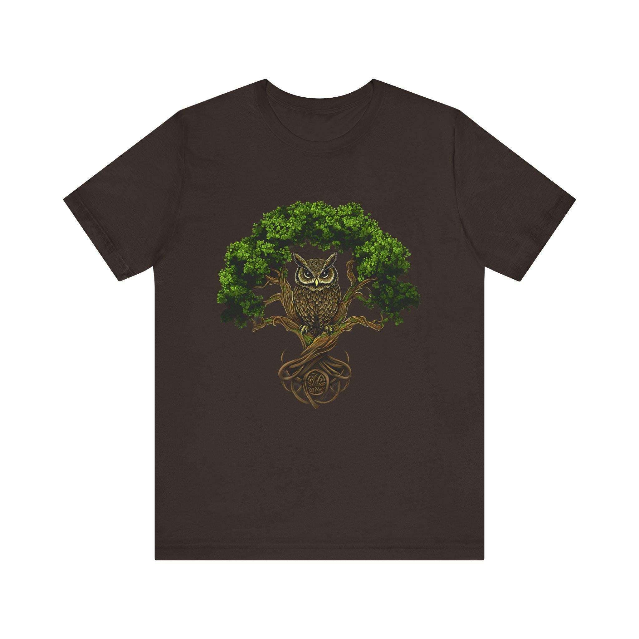 Celtic Tree of Life Owl T-Shirt