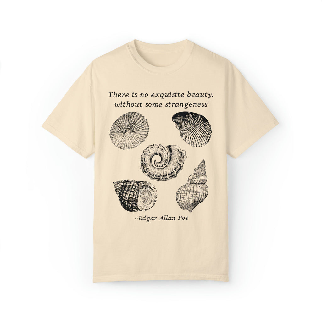 Edgar Allan Poe Sea Shells T-Shirt