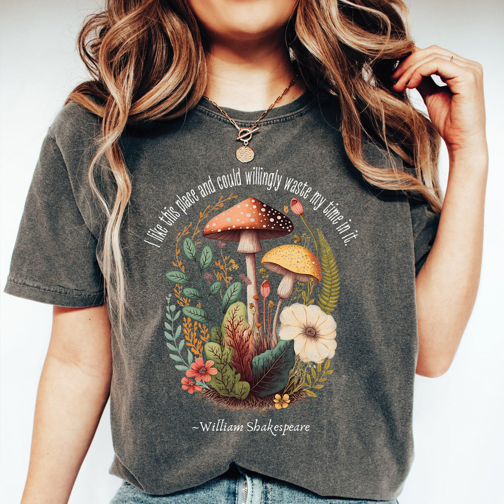 Shakespeare Mushroom T-Shirt