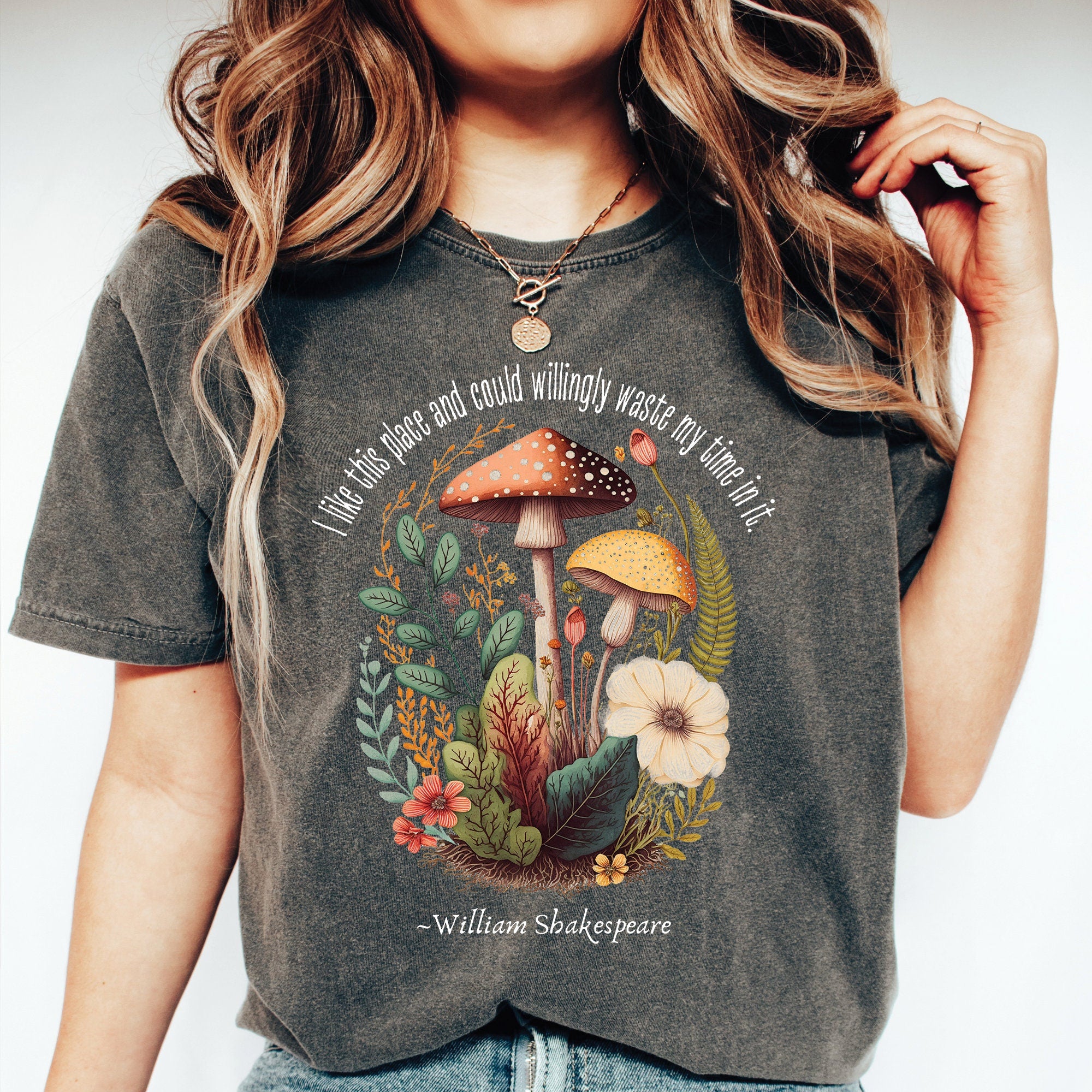 Shakespeare Mushroom T-Shirt