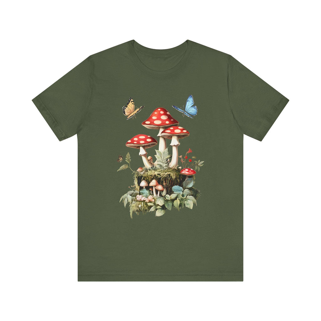 Butterfly Mushroom Goblincore Shirt