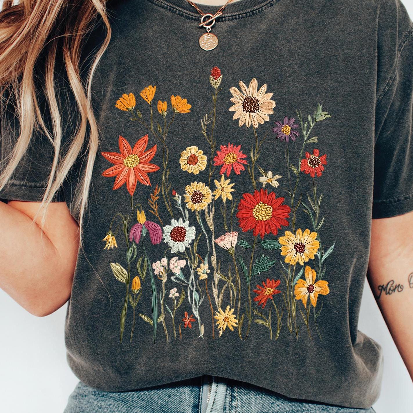 Vintage Wildflower Shirt